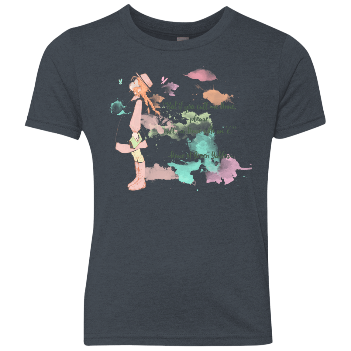 T-Shirts Vintage Navy / YXS Anne of Green Gables 4 Youth Triblend T-Shirt