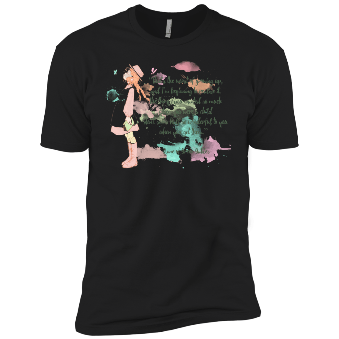 T-Shirts Black / YXS Anne of Green Gables 5 Boys Premium T-Shirt