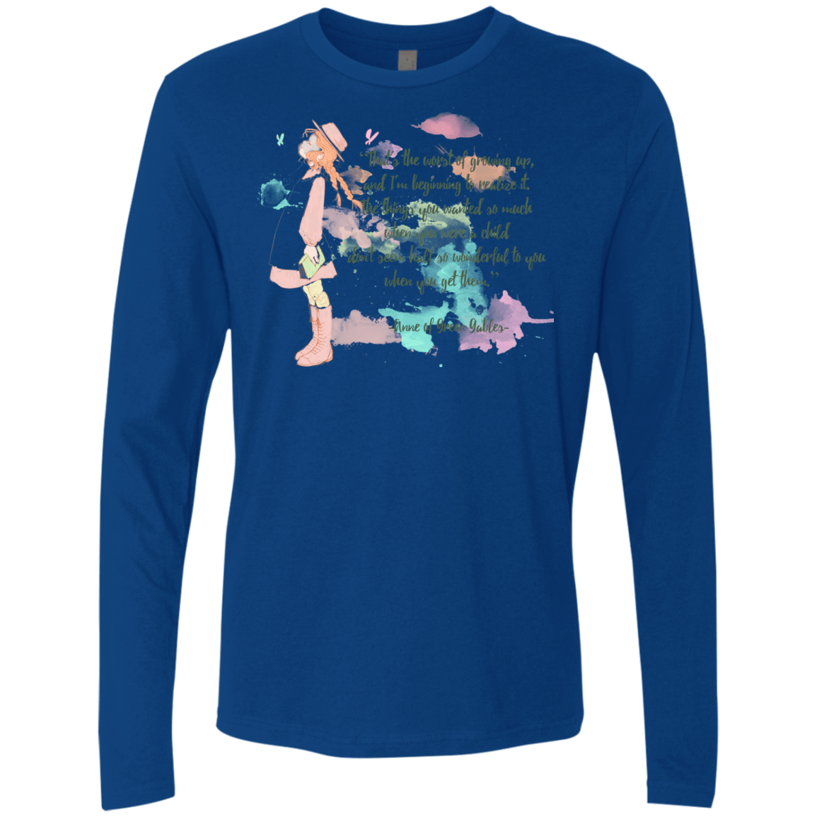 T-Shirts Royal / Small Anne of Green Gables 5 Men's Premium Long Sleeve