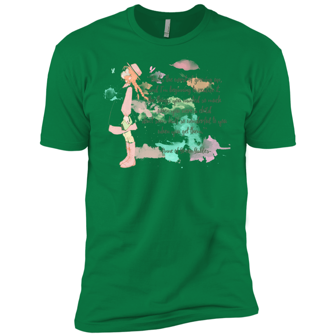 T-Shirts Kelly Green / X-Small Anne of Green Gables 5 Men's Premium T-Shirt