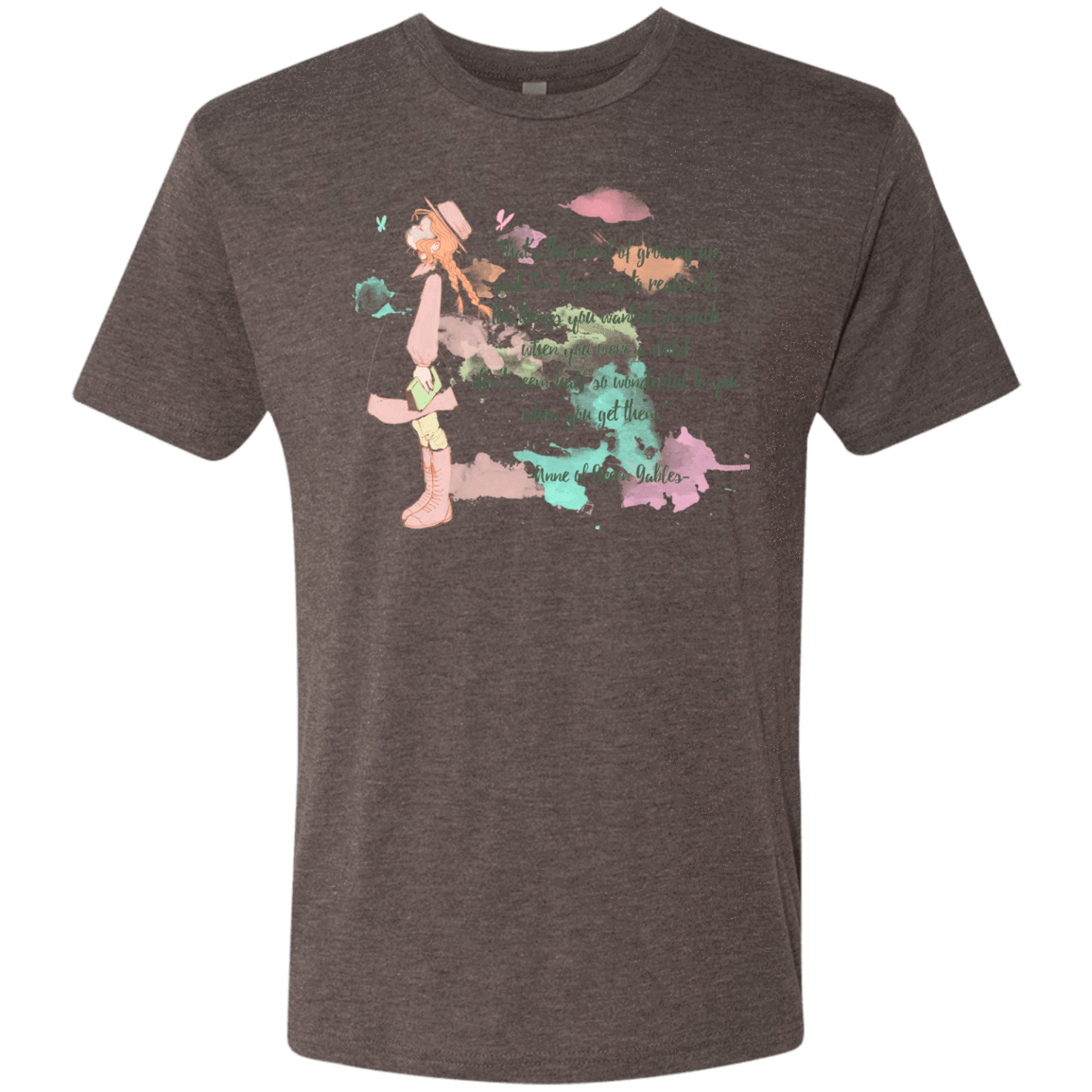 T-Shirts Macchiato / Small Anne of Green Gables 5 Men's Triblend T-Shirt