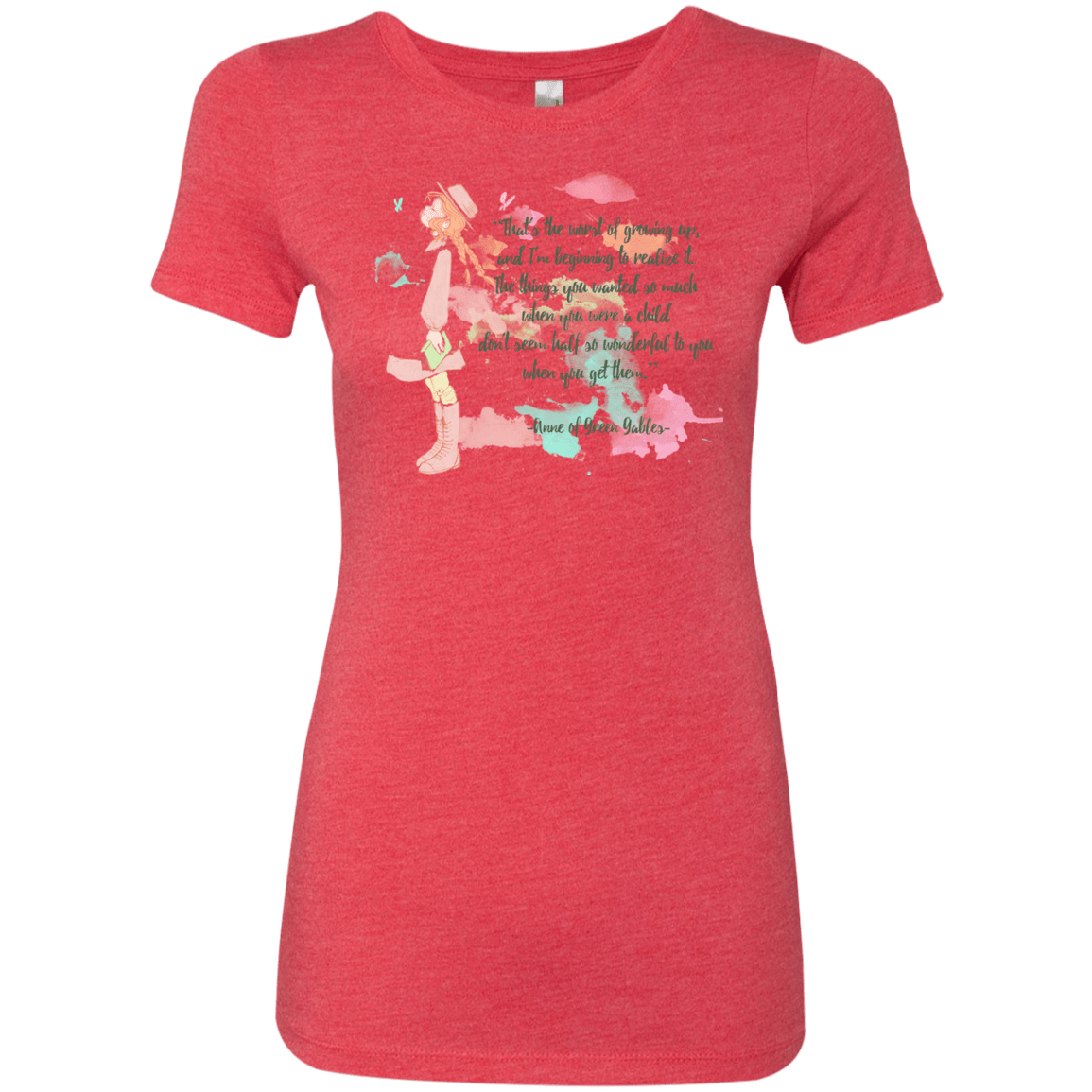 T-Shirts Vintage Red / Small Anne of Green Gables 5 Women's Triblend T-Shirt