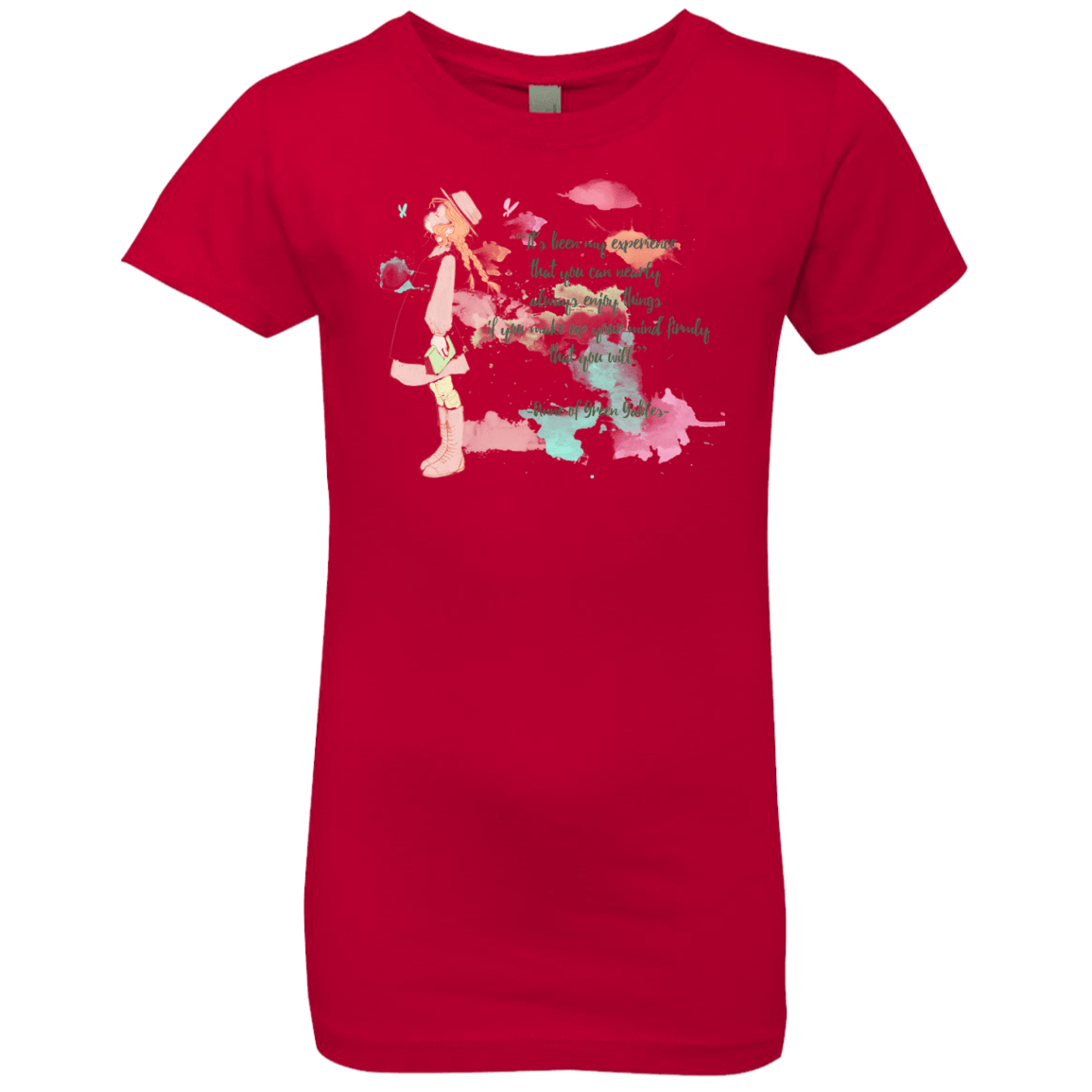 T-Shirts Red / YXS Anne of Green Gables Girls Premium T-Shirt