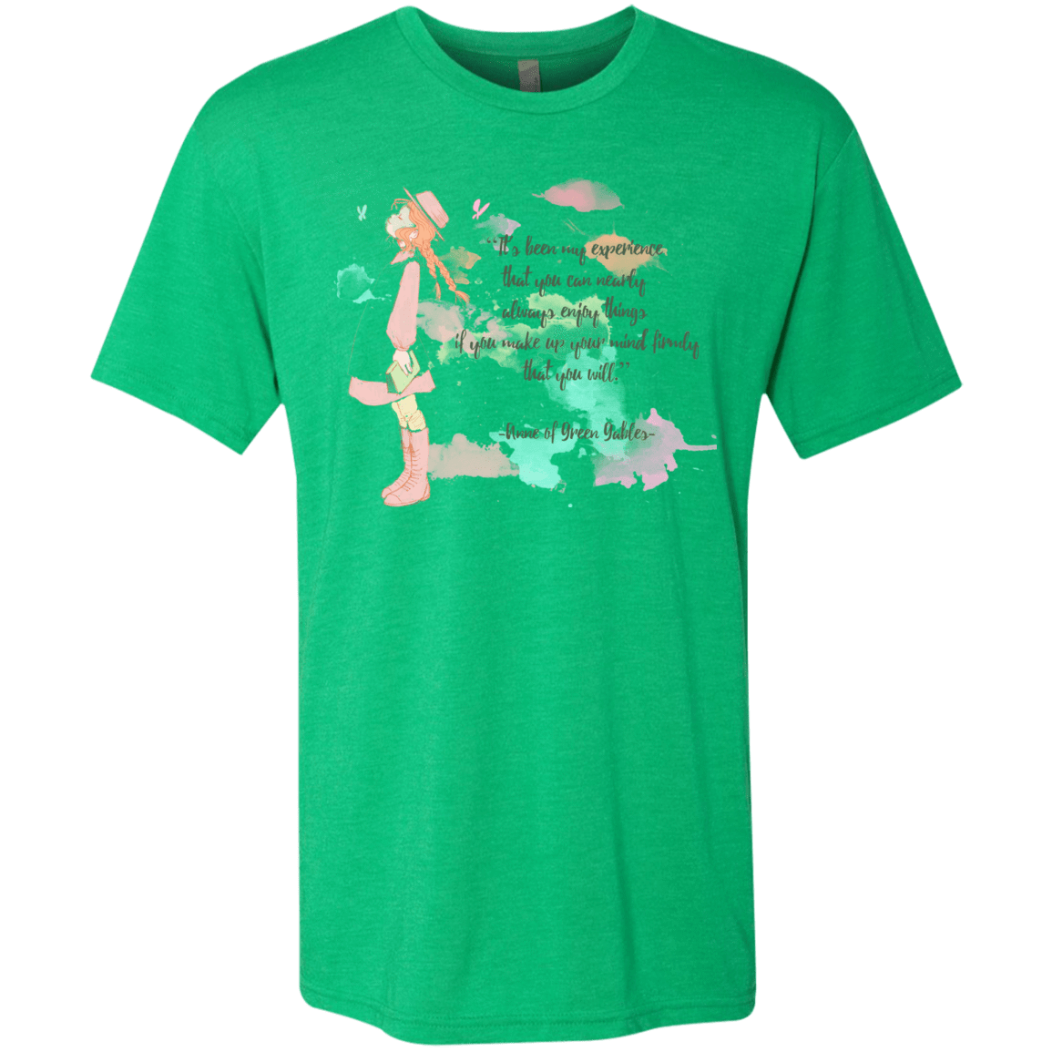 T-Shirts Envy / Small Anne of Green Gables Men's Triblend T-Shirt