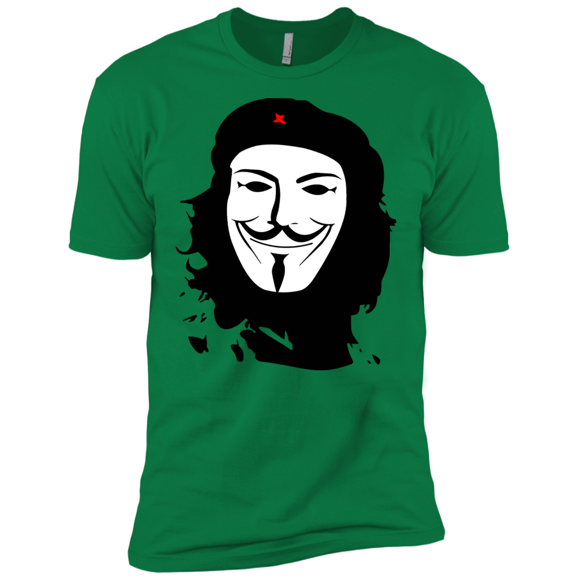 T-Shirts Kelly Green / X-Small Anonymous Guevara Men's Premium T-Shirt