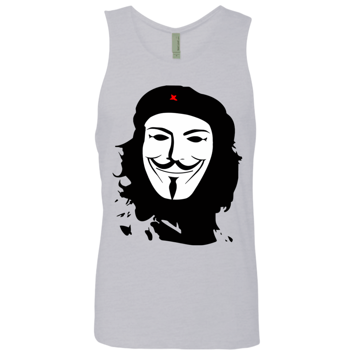 T-Shirts Heather Grey / Small Anonymous Guevara Men's Premium Tank Top