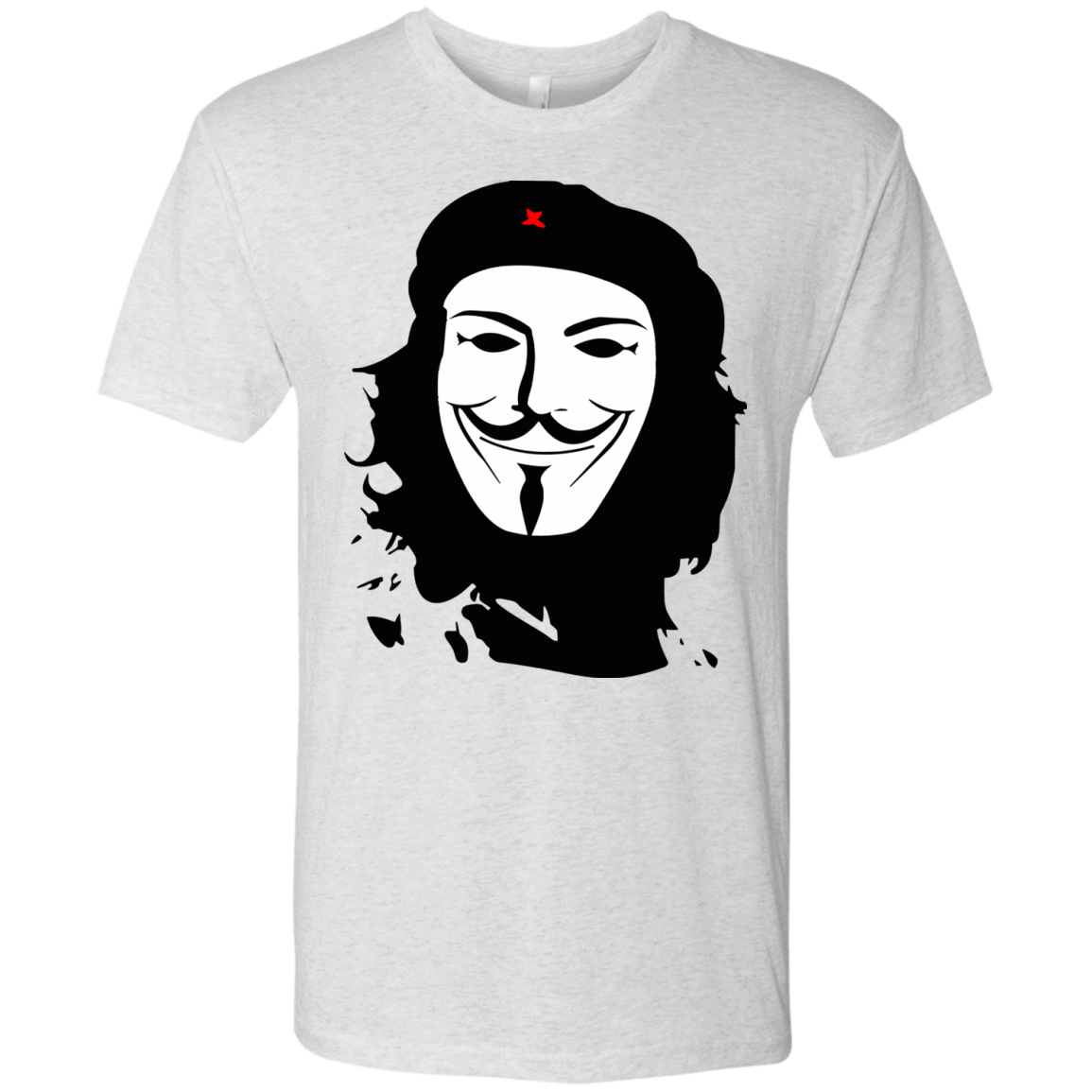 T-Shirts Heather White / Small Anonymous Guevara Men's Triblend T-Shirt