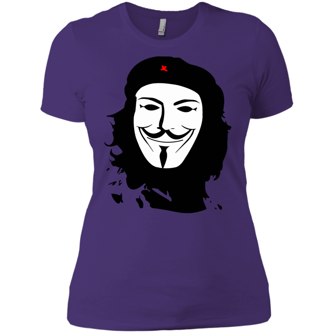 T-Shirts Purple / X-Small Anonymous Guevara Women's Premium T-Shirt