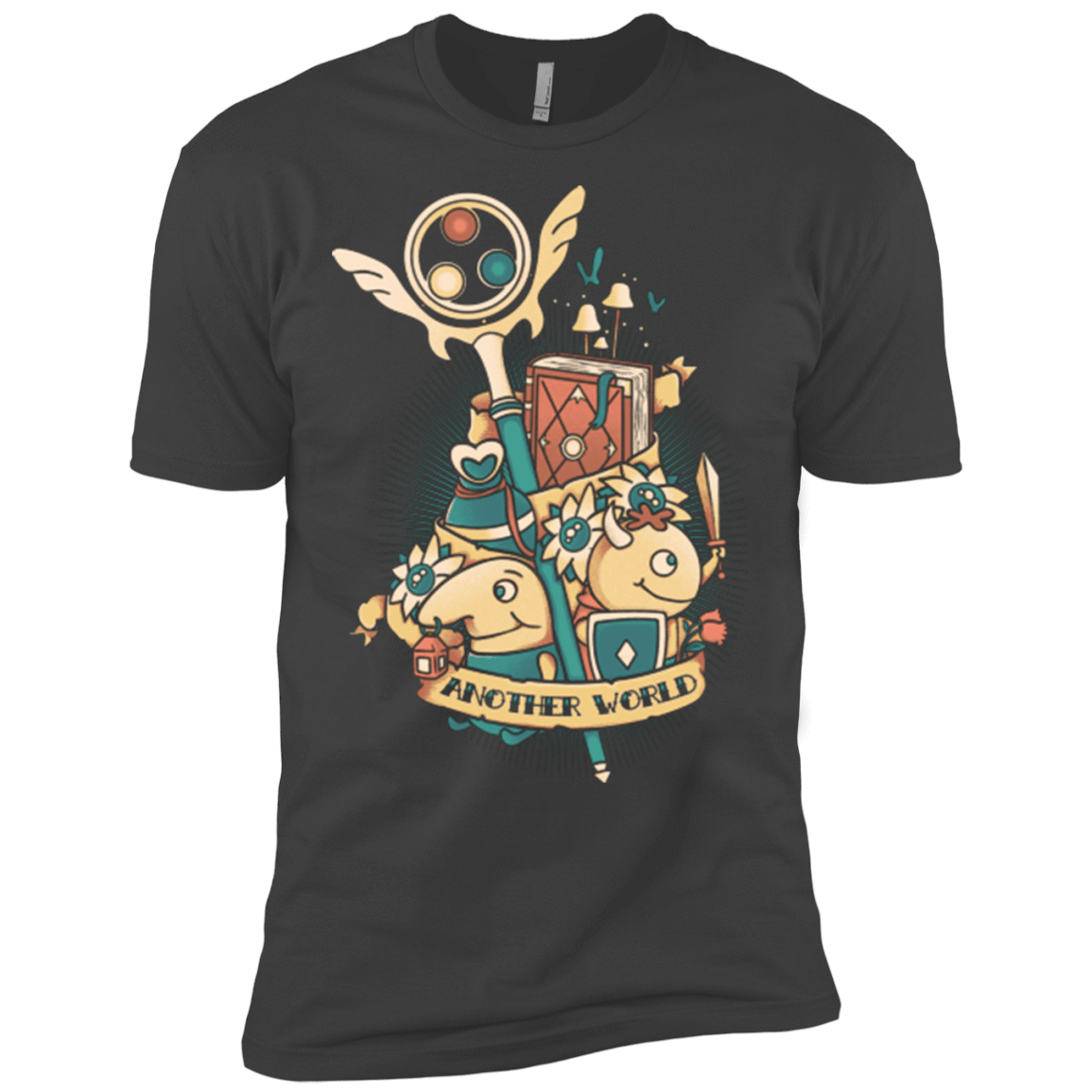 T-Shirts Heavy Metal / X-Small Another world Men's Premium T-Shirt
