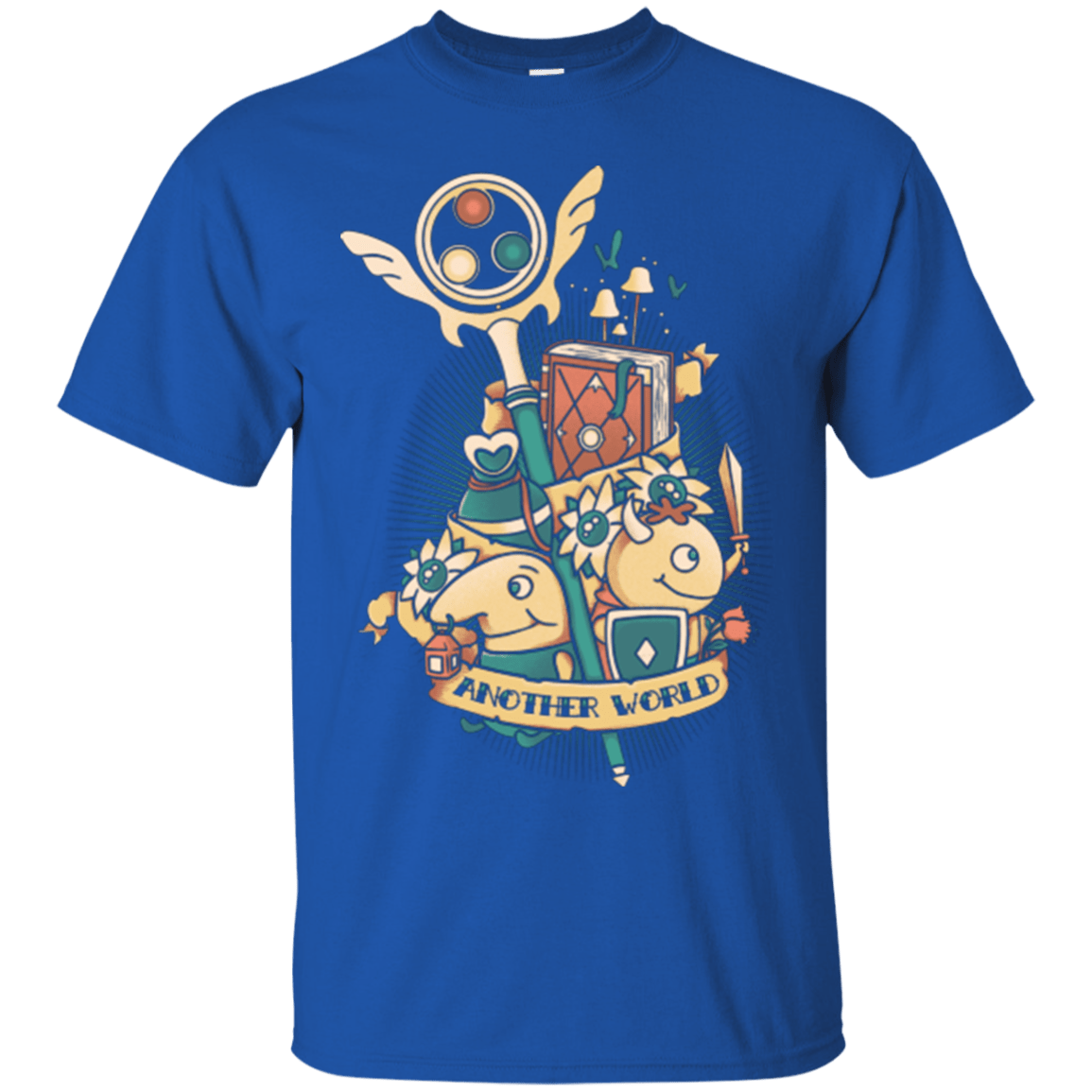 T-Shirts Royal / Small Another world T-Shirt