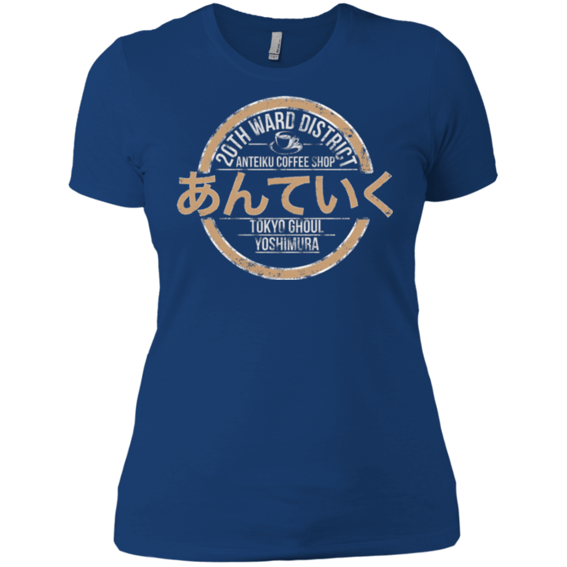 T-Shirts Royal / X-Small Anteiku coffee shop Women's Premium T-Shirt