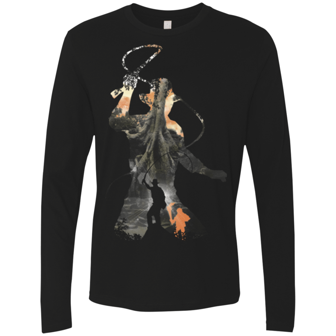 T-Shirts Black / Small Antique Adventurer Men's Premium Long Sleeve