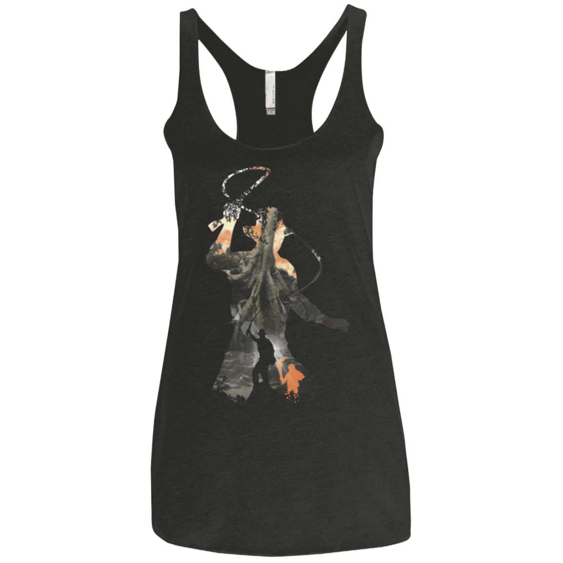 T-Shirts Vintage Black / X-Small Antique Adventurer Women's Triblend Racerback Tank