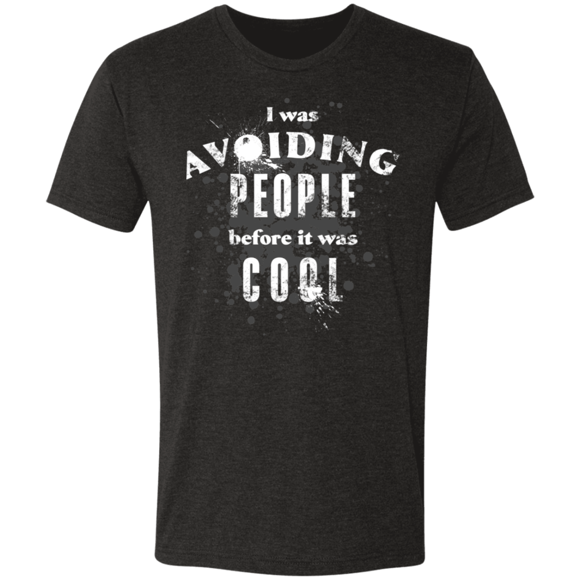 T-Shirts Vintage Black / S Antisocial Men's Triblend T-Shirt