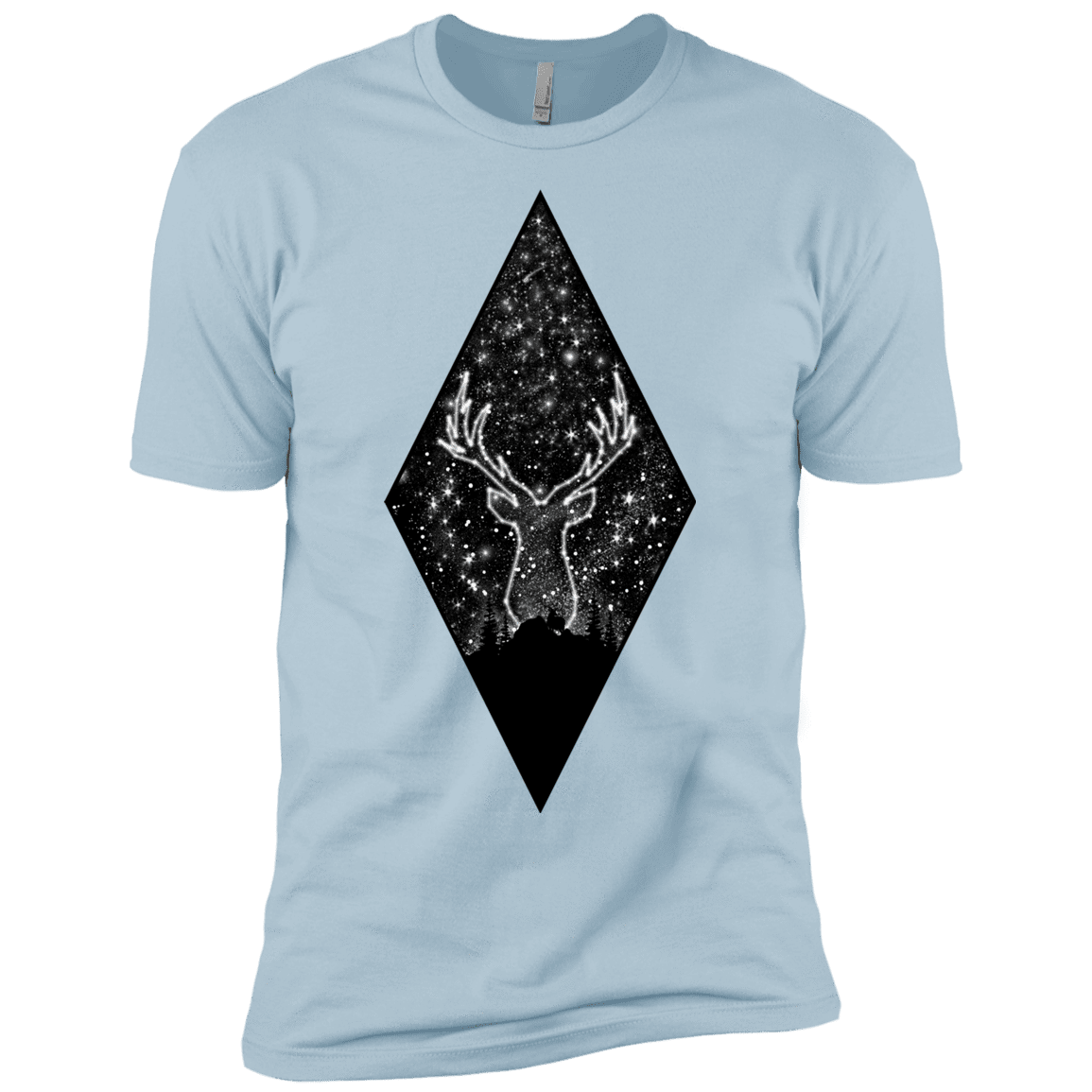 T-Shirts Light Blue / YXS Antler Stars Boys Premium T-Shirt