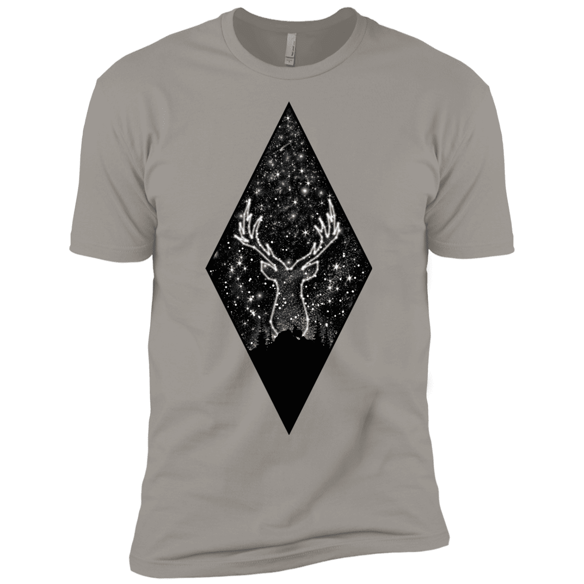 T-Shirts Light Grey / YXS Antler Stars Boys Premium T-Shirt