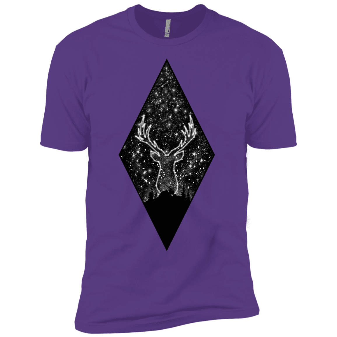 T-Shirts Purple Rush / YXS Antler Stars Boys Premium T-Shirt