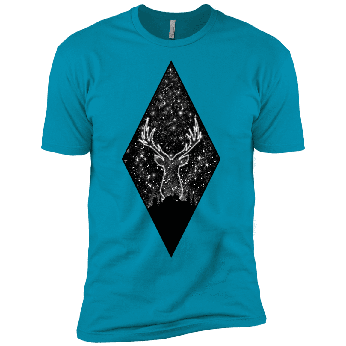 T-Shirts Turquoise / YXS Antler Stars Boys Premium T-Shirt