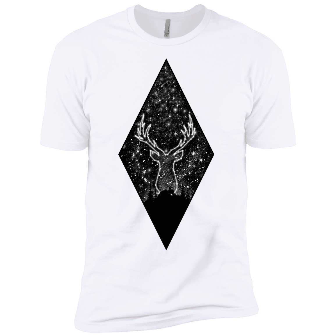 T-Shirts White / YXS Antler Stars Boys Premium T-Shirt