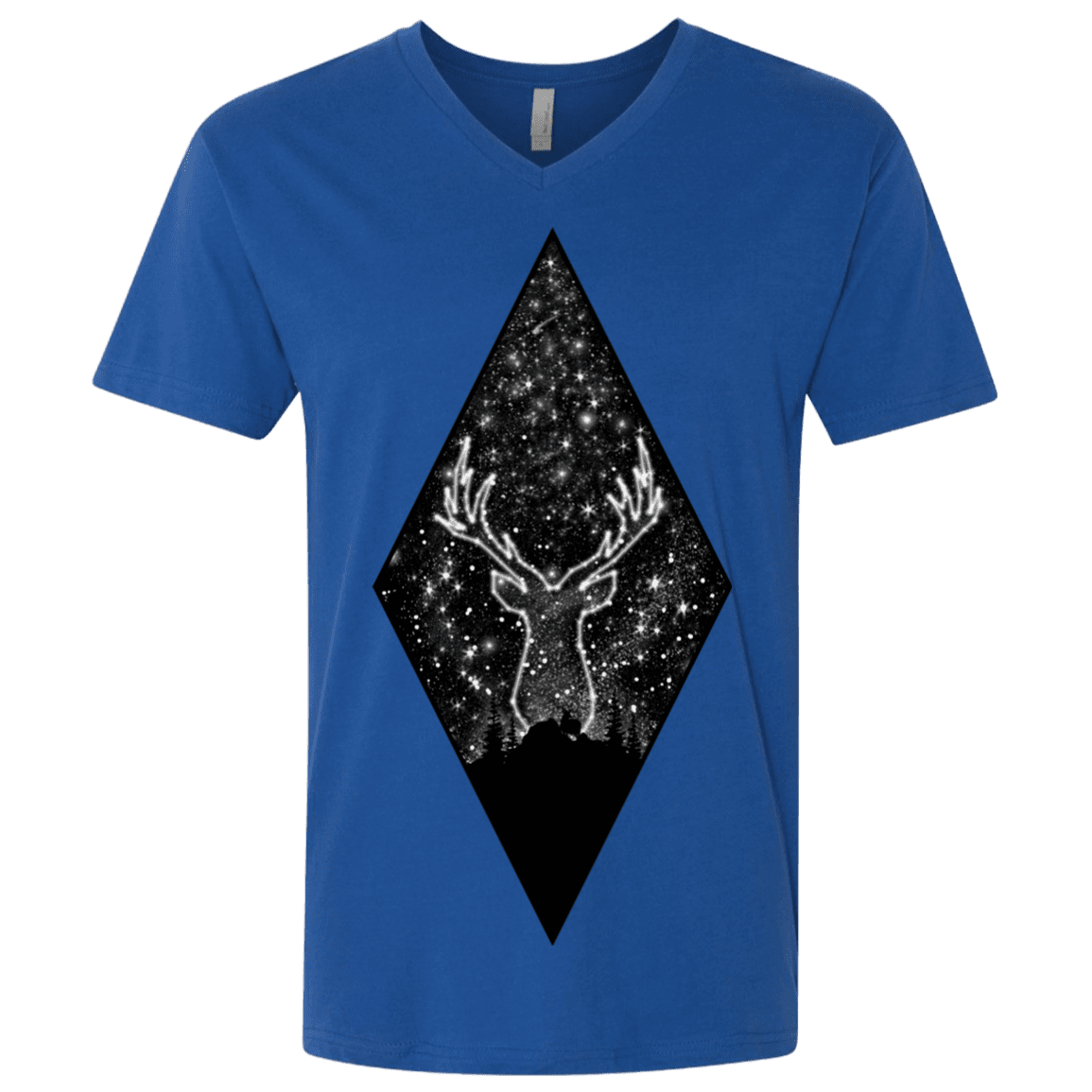 T-Shirts Royal / X-Small Antler Stars Men's Premium V-Neck