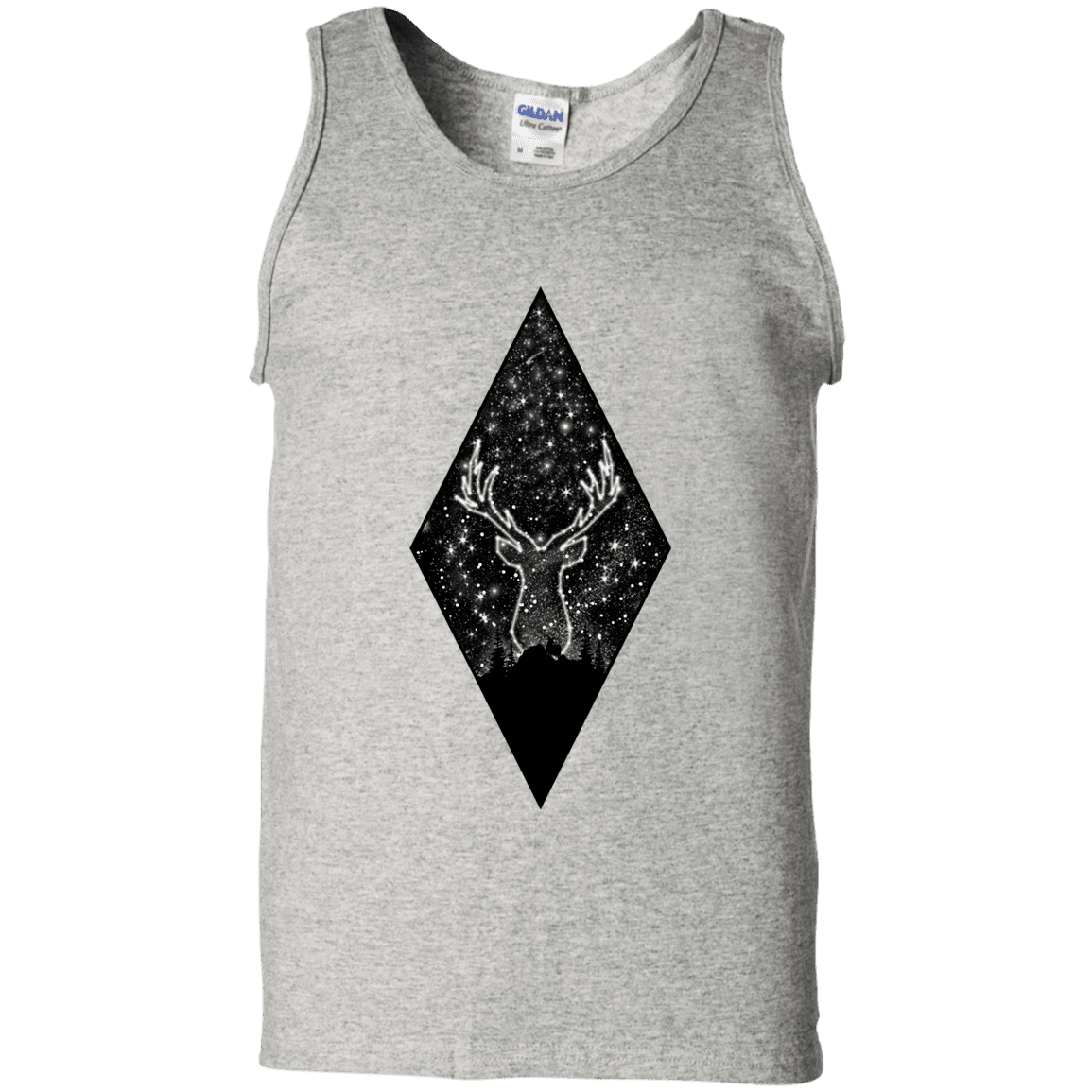 T-Shirts Ash / S Antler Stars Men's Tank Top