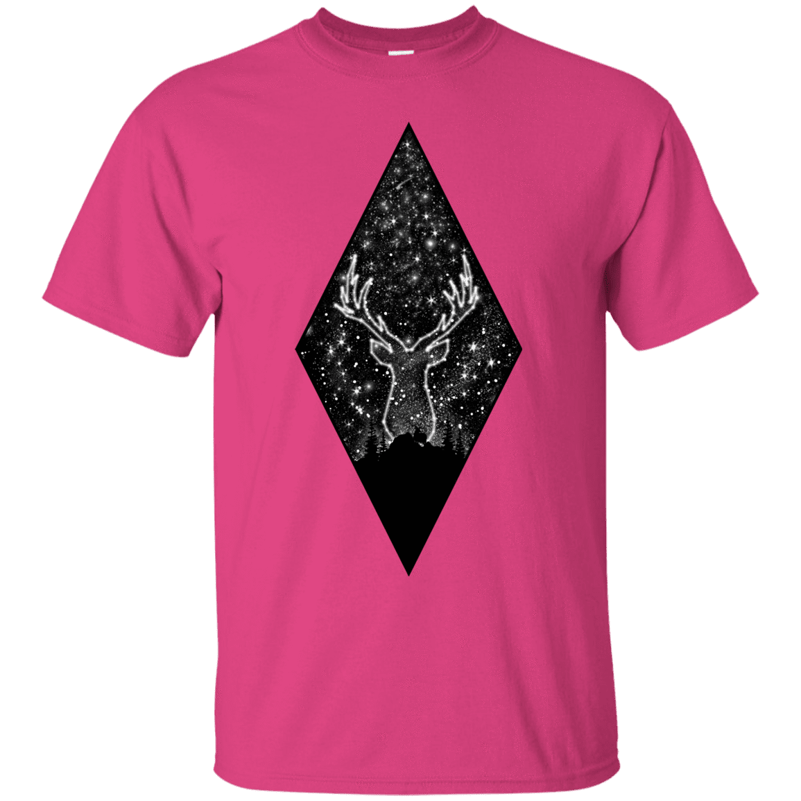 T-Shirts Heliconia / S Antler Stars T-Shirt