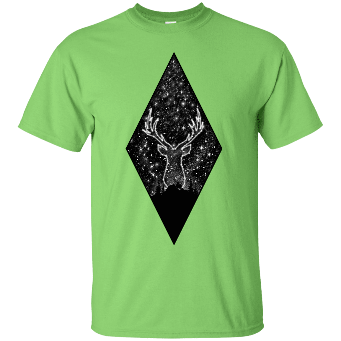 T-Shirts Lime / S Antler Stars T-Shirt