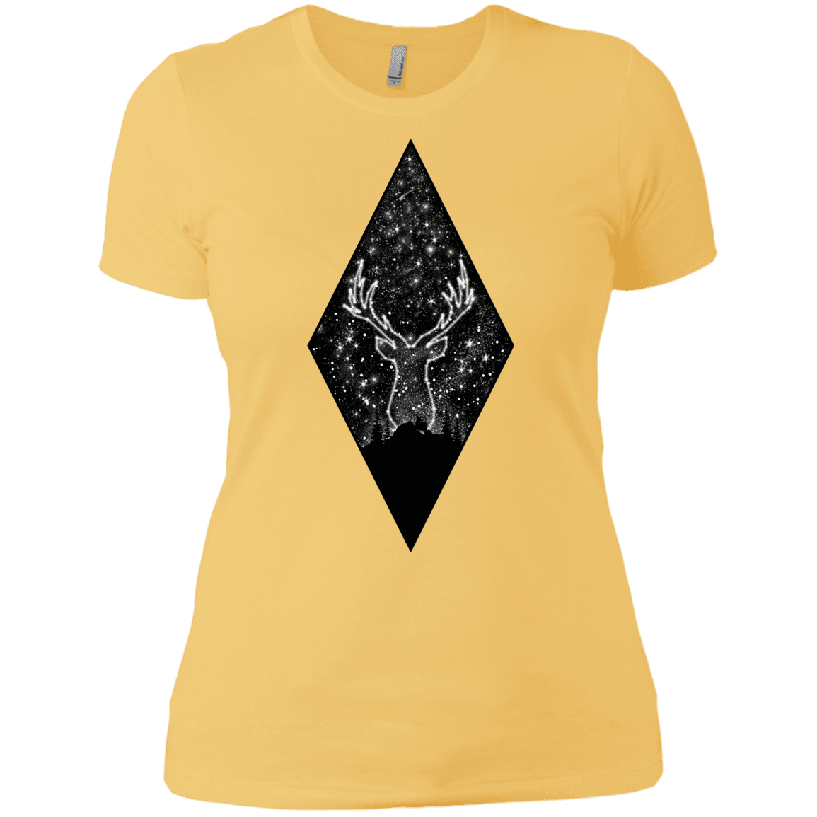 T-Shirts Banana Cream/ / X-Small Antler Stars Women's Premium T-Shirt