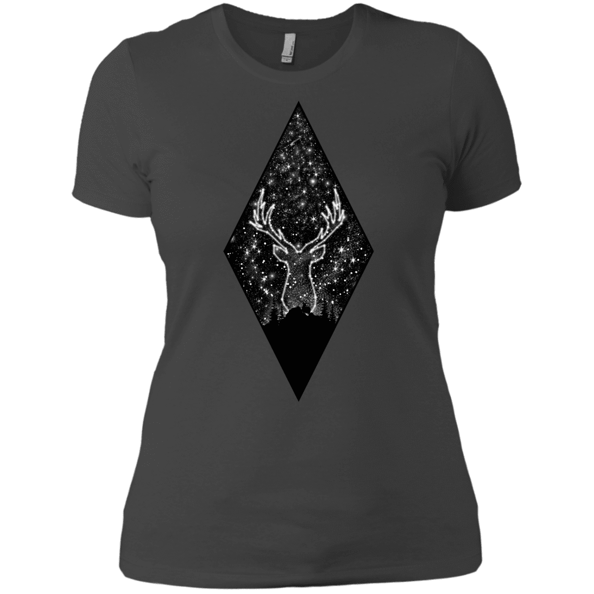 T-Shirts Heavy Metal / X-Small Antler Stars Women's Premium T-Shirt