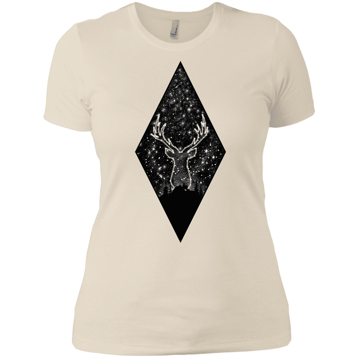 T-Shirts Ivory/ / X-Small Antler Stars Women's Premium T-Shirt