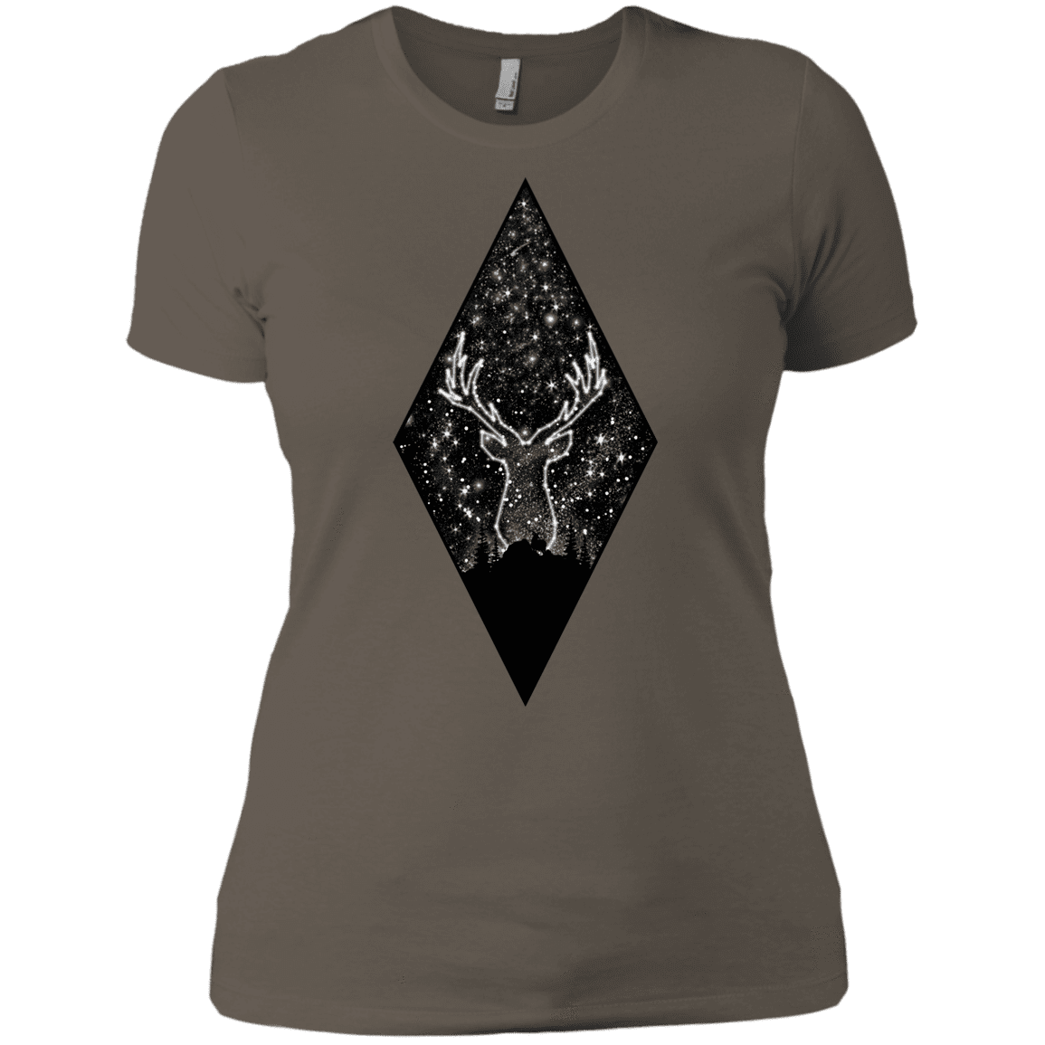 T-Shirts Warm Grey / X-Small Antler Stars Women's Premium T-Shirt