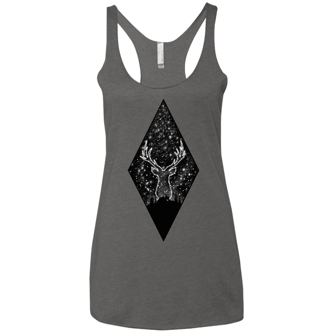 T-Shirts Premium Heather / X-Small Antler Stars Women's Triblend Racerback Tank