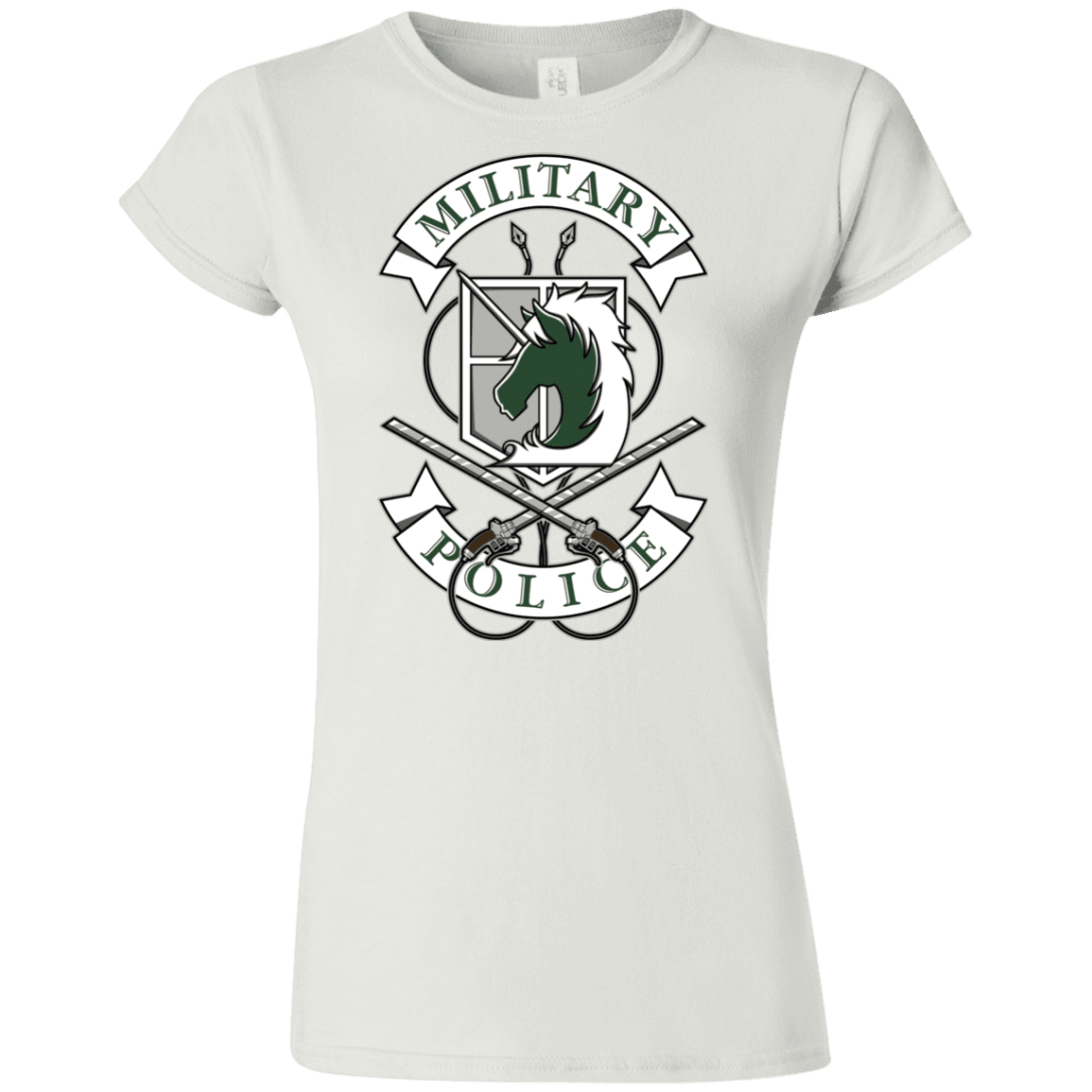 T-Shirts White / S AoT Military Police Junior Slimmer-Fit T-Shirt