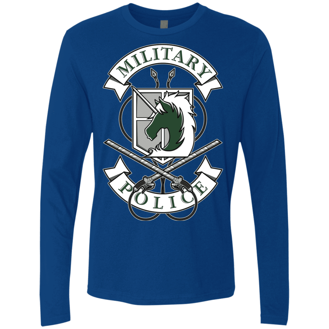 T-Shirts Royal / S AoT Military Police Men's Premium Long Sleeve