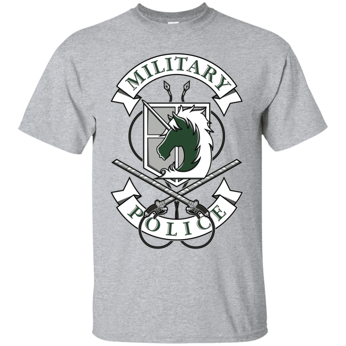 T-Shirts Sport Grey / S AoT Military Police T-Shirt