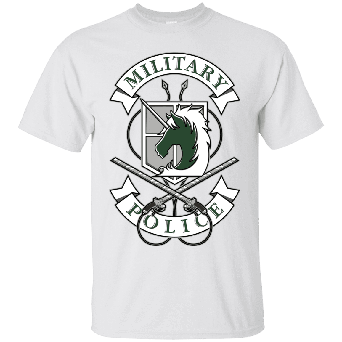 T-Shirts White / S AoT Military Police T-Shirt