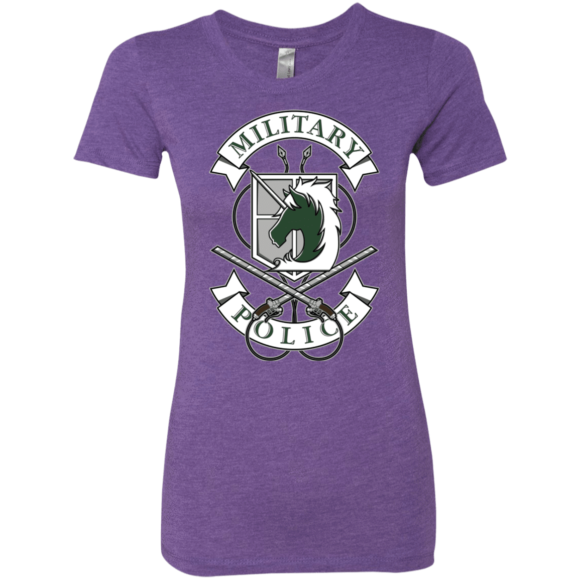 T-Shirts Purple Rush / S AoT Military Police Women's Triblend T-Shirt