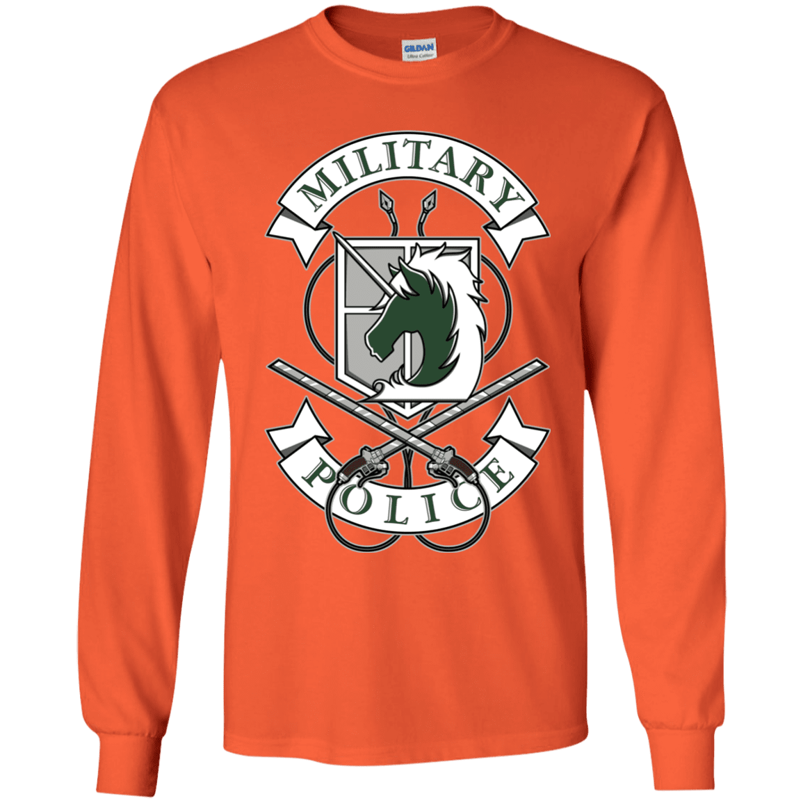 T-Shirts Orange / YS AoT Military Police Youth Long Sleeve T-Shirt