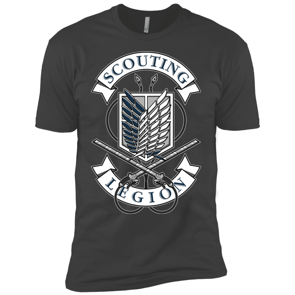T-Shirts Heavy Metal / YXS AoT Scouting Legion Boys Premium T-Shirt