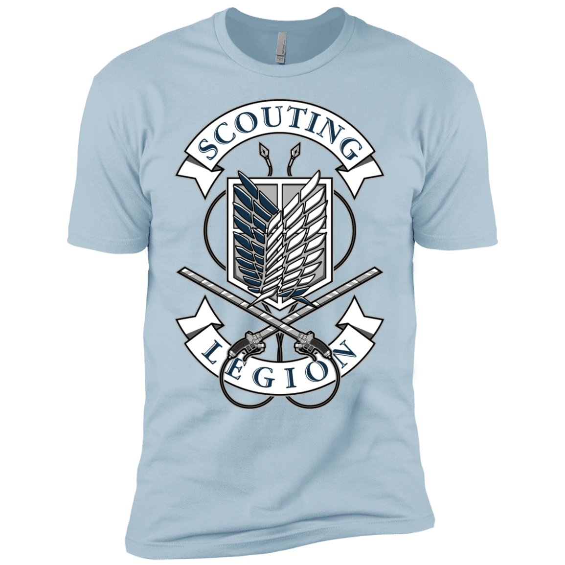 T-Shirts Light Blue / YXS AoT Scouting Legion Boys Premium T-Shirt