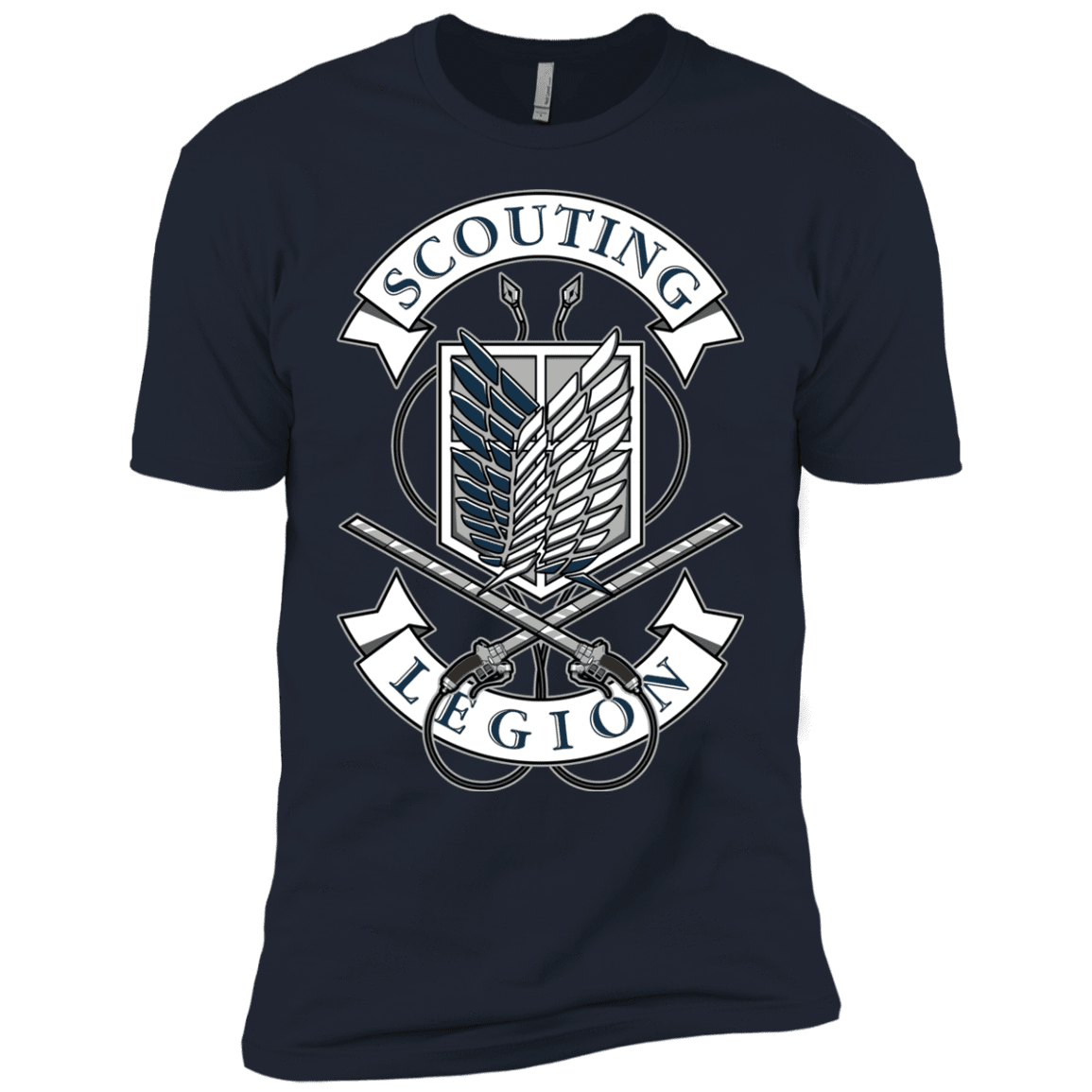 T-Shirts Midnight Navy / YXS AoT Scouting Legion Boys Premium T-Shirt