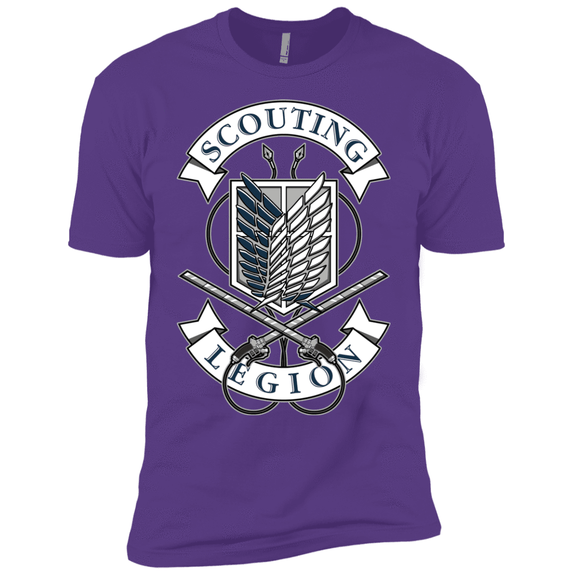 T-Shirts Purple Rush / YXS AoT Scouting Legion Boys Premium T-Shirt