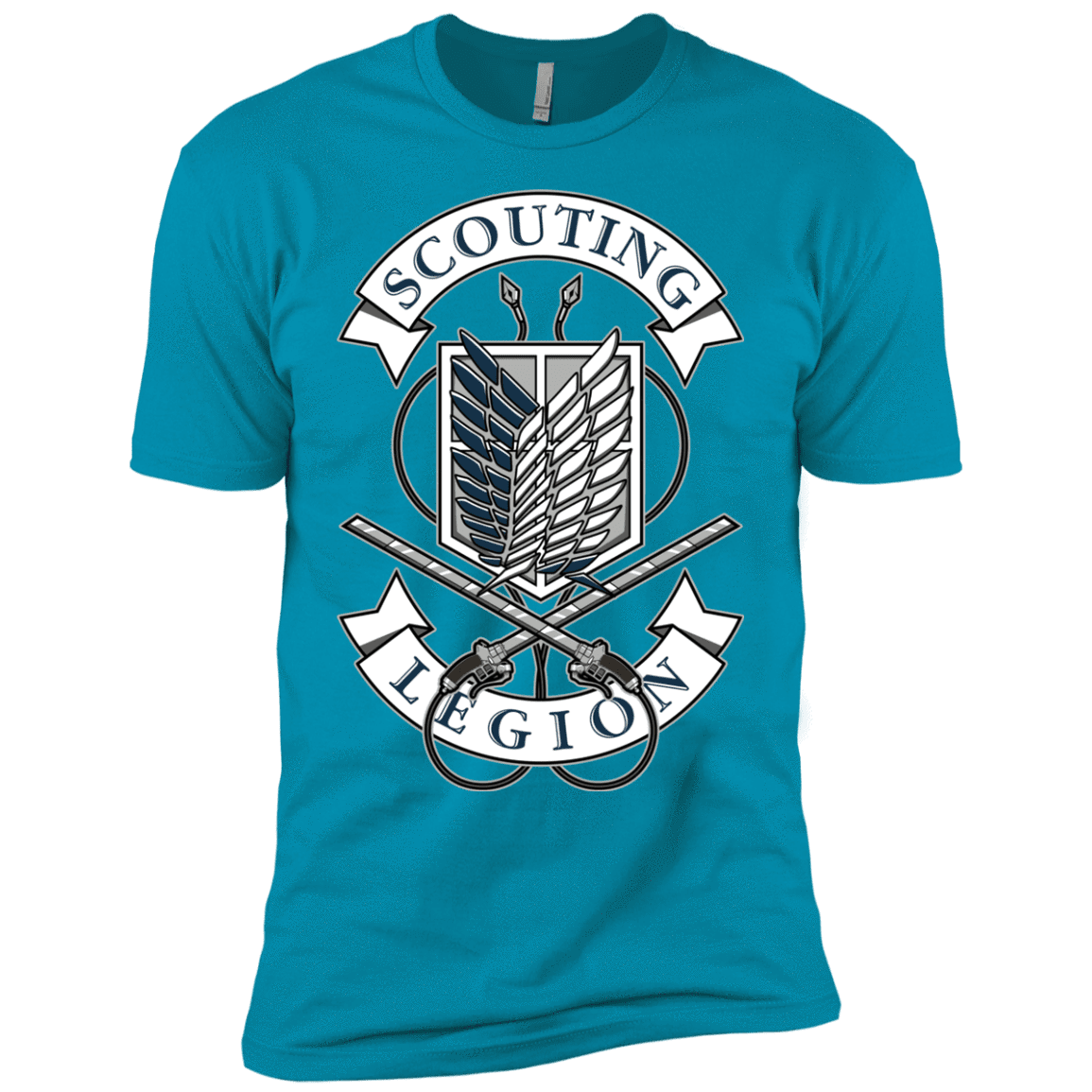 T-Shirts Turquoise / YXS AoT Scouting Legion Boys Premium T-Shirt