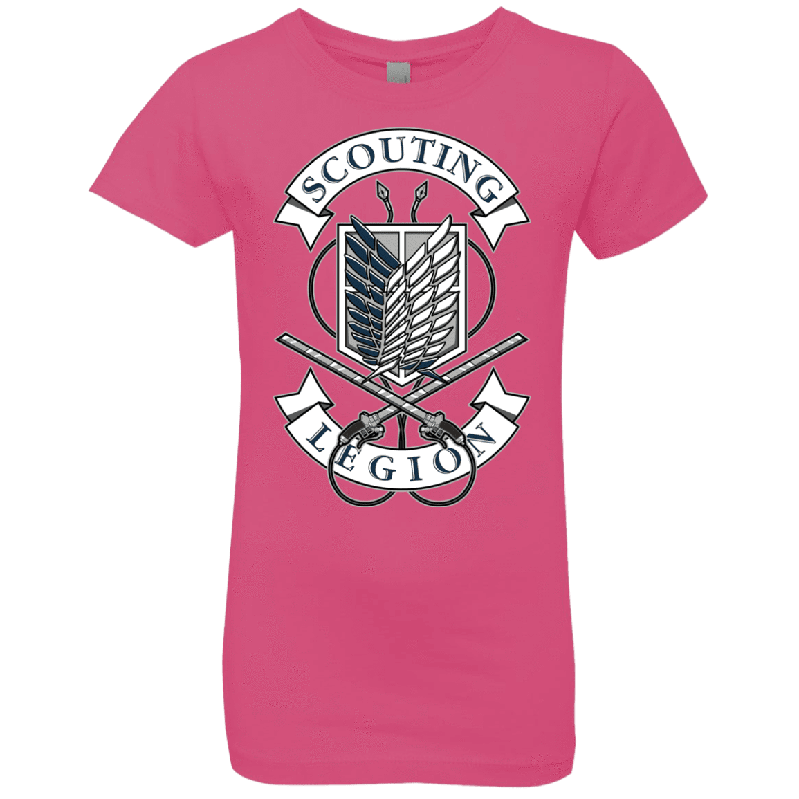 T-Shirts Hot Pink / YXS AoT Scouting Legion Girls Premium T-Shirt