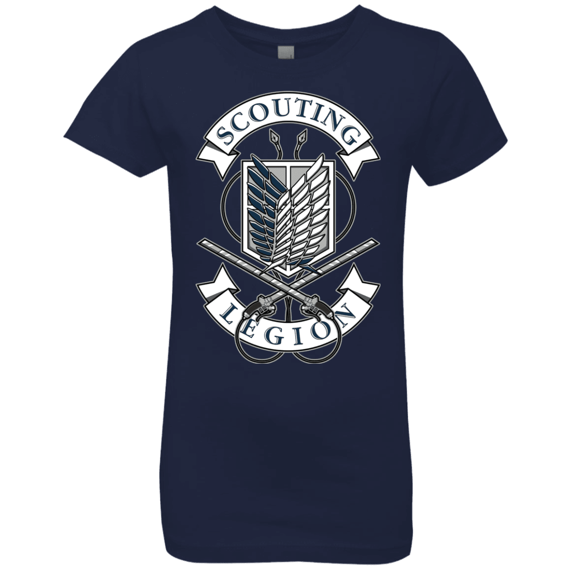 T-Shirts Midnight Navy / YXS AoT Scouting Legion Girls Premium T-Shirt