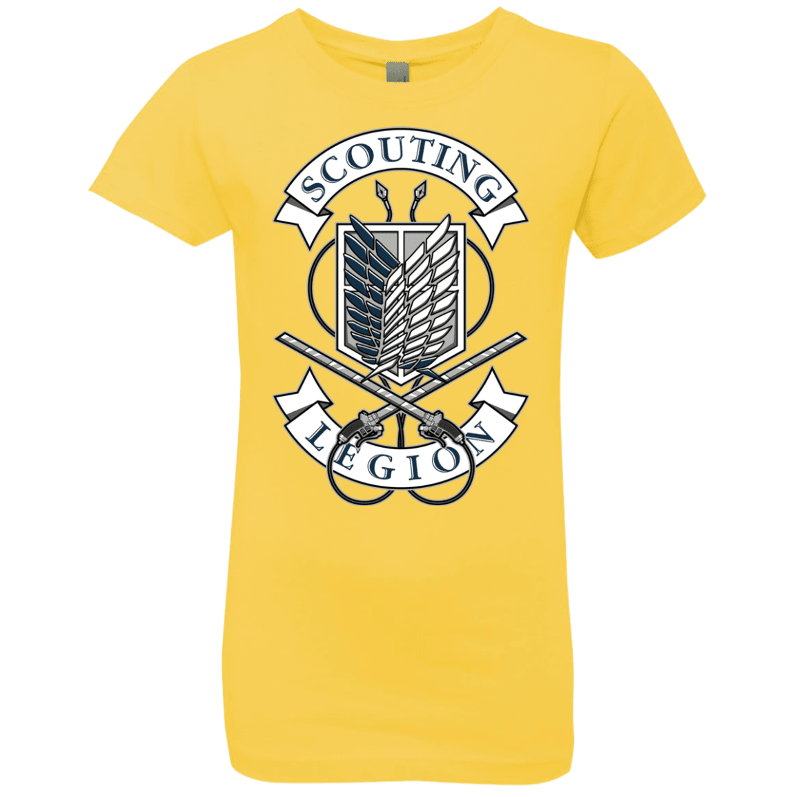 T-Shirts Vibrant Yellow / YXS AoT Scouting Legion Girls Premium T-Shirt