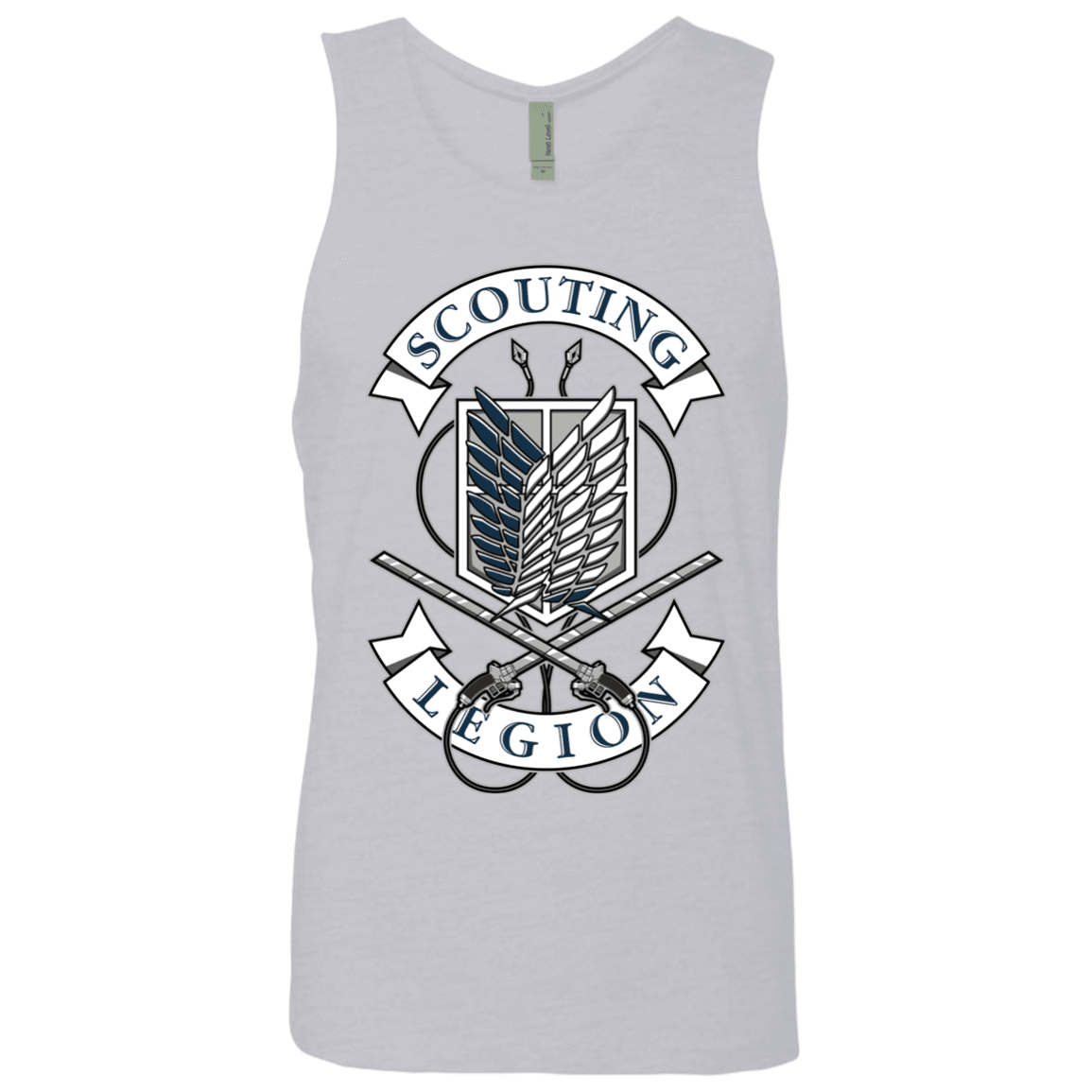 T-Shirts Heather Grey / S AoT Scouting Legion Men's Premium Tank Top