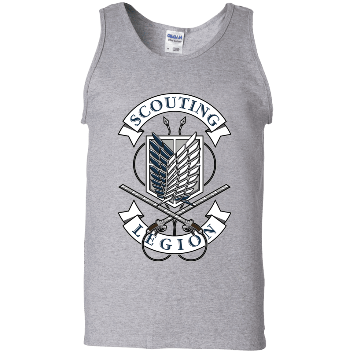 T-Shirts Sport Grey / S AoT Scouting Legion Men's Tank Top