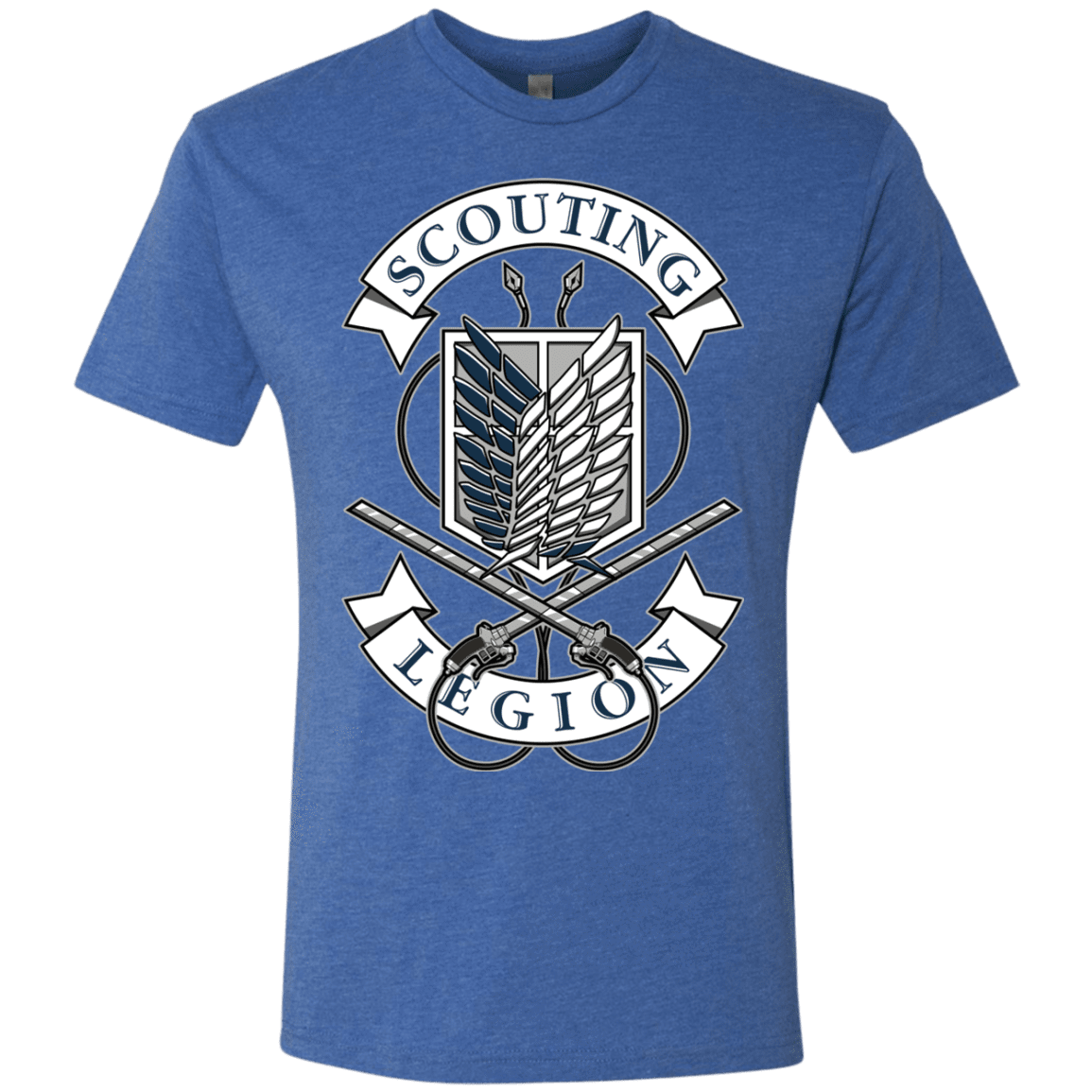 T-Shirts Vintage Royal / S AoT Scouting Legion Men's Triblend T-Shirt