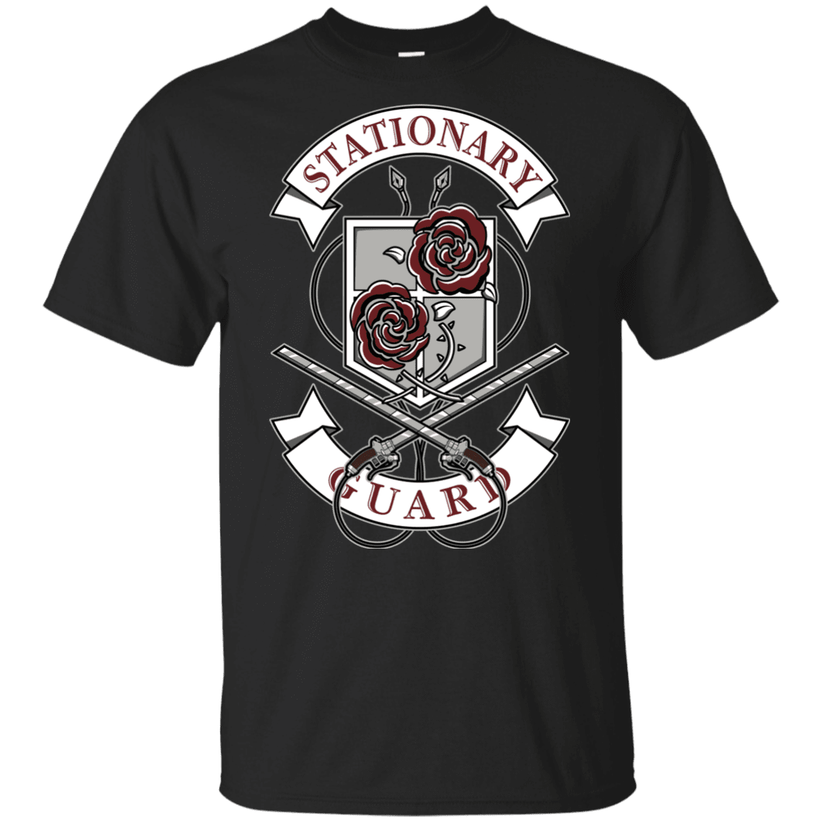 T-Shirts Black / YXS AoT Stationary Guard Youth T-Shirt